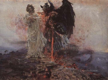  1895 Obras - Sígueme satanás 1895 Ilya Repin